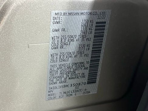 Used 2023 INFINITI QX60 Luxe w/ Cargo Package image 36