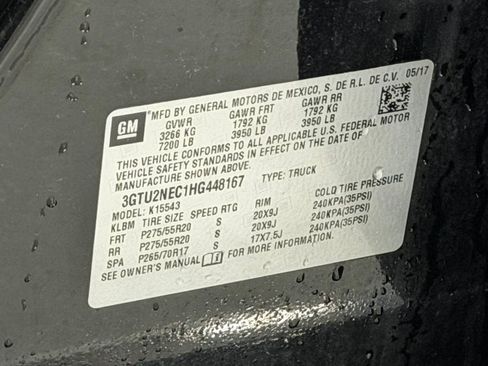 Used 2017 GMC Sierra 1500 SLT w/ SLT Premium Package image 24