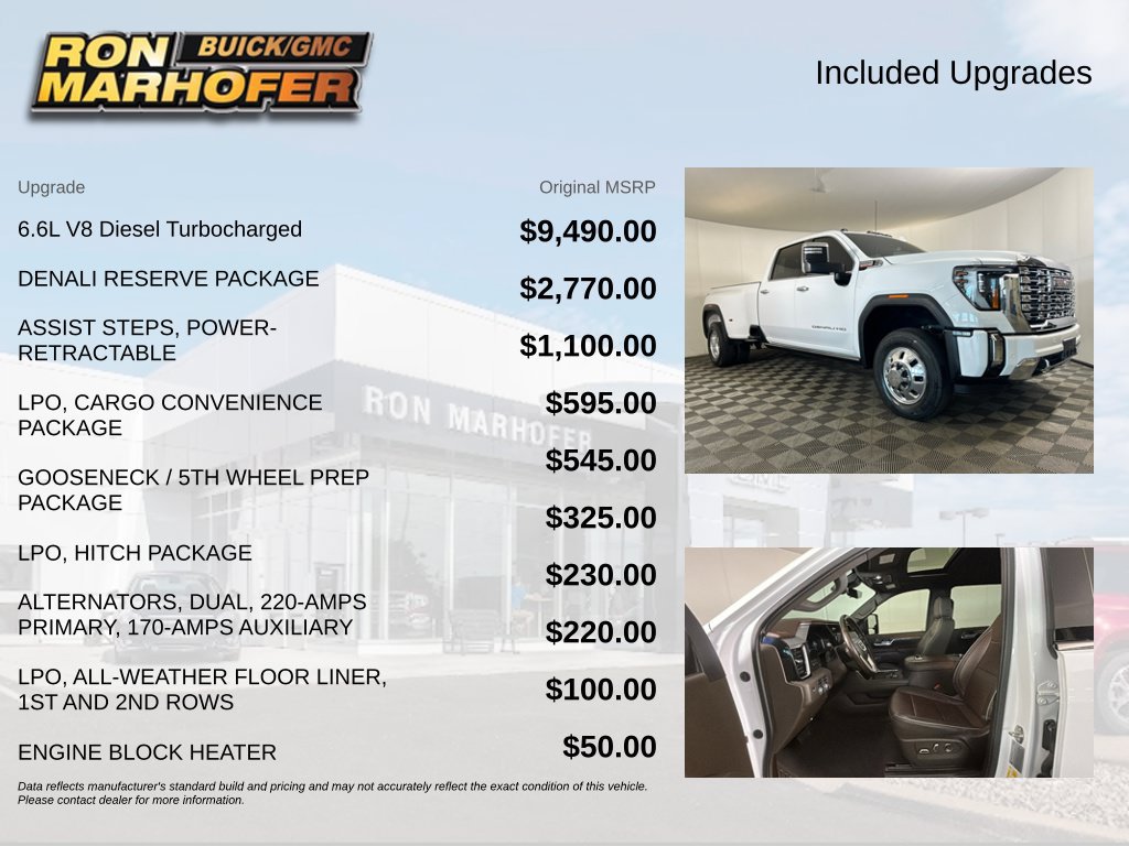 Used 2024 GMC Sierra 3500 Denali w/ Denali Reserve Package AWD/4WD image 6