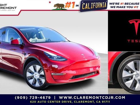 Used 2024 Tesla Model Y Long Range AWD/4WD image 1