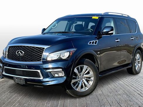 Certified 2017 INFINITI QX80 4WD w/ Driver Assistance Package image 3