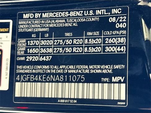 Certified 2022 Mercedes-Benz GLE 350 4MATIC w/ 3rd Row Seat Package image 35