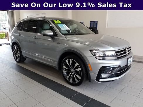 Used 2020 Volkswagen Tiguan SEL Premium R-Line w/ 3rd Row Seat Package AWD/4WD image 1