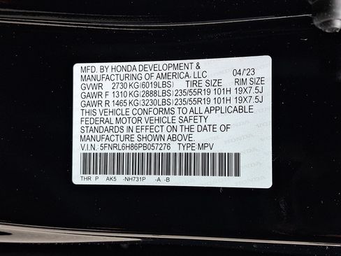 Used 2023 Honda Odyssey Touring image 34