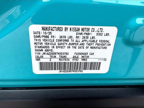 New 2026 Nissan Leaf Platinum+ image 14