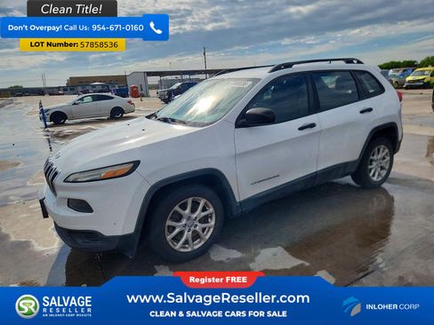 Used 2015 Jeep Cherokee Sport w/ Sport Appearance Group FWD image 1
