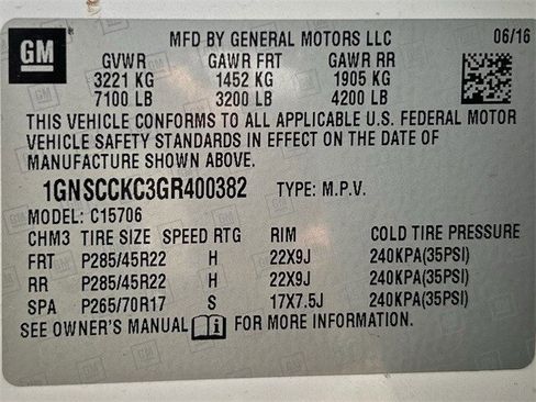 Used 2016 Chevrolet Tahoe LTZ image 36