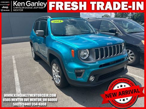 Used 2021 Jeep Renegade Limited AWD/4WD image 1