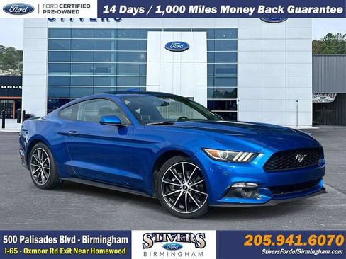 Used 2017 Ford Mustang Coupe w/ Wheel & Stripe Package RWD image 1
