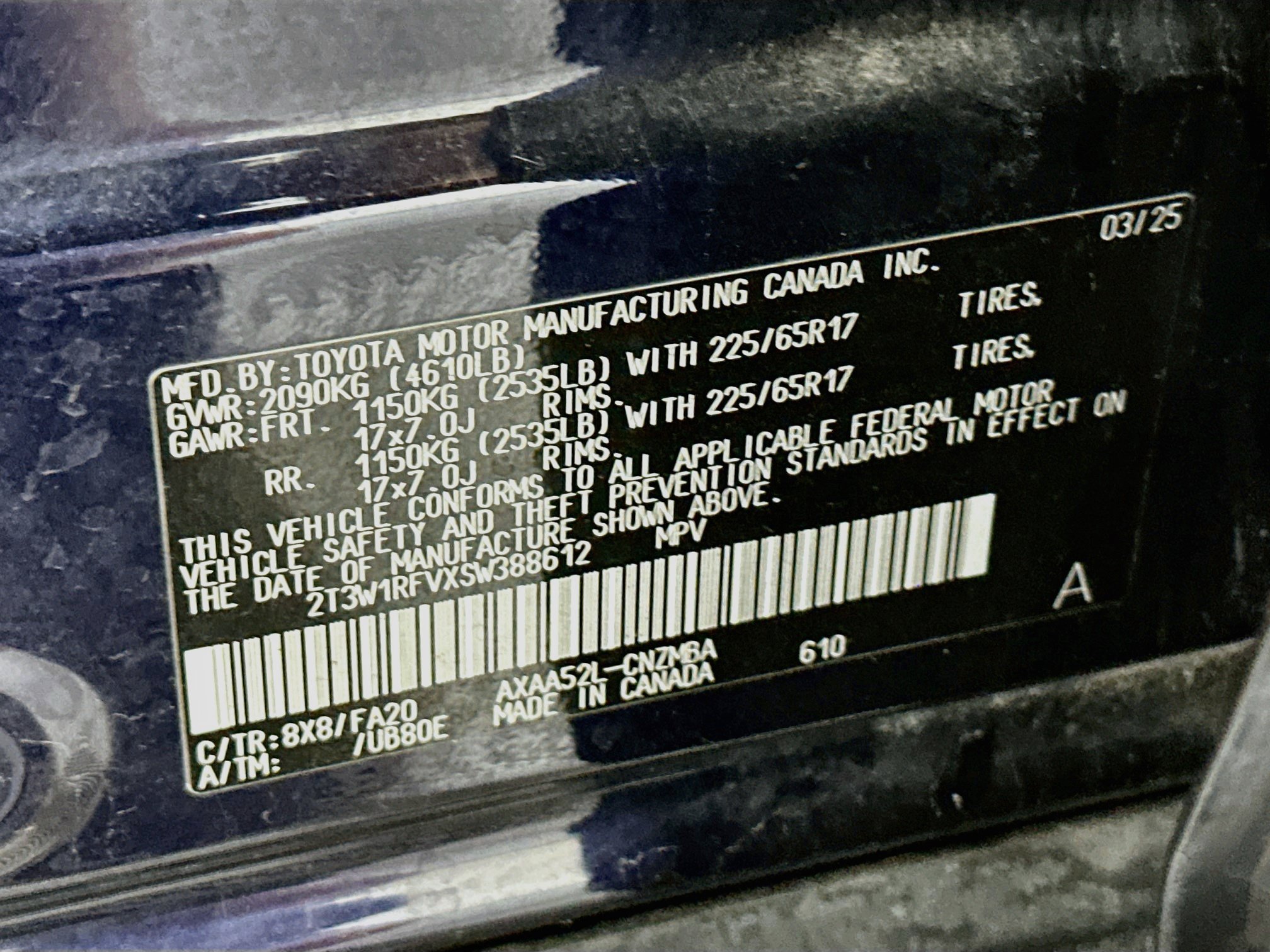 Used 2025 Toyota RAV4 XLE FWD image 12