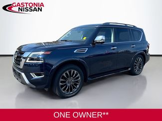 Used 2023 Nissan Armada Platinum w/ Captain's Chairs Package video 3