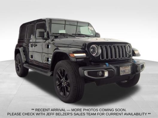 Used 2024 Jeep Wrangler Unlimited Sahara w/ Safety Group AWD/4WD image 1