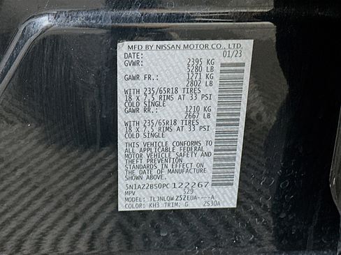 Used 2023 Nissan Murano SV image 12