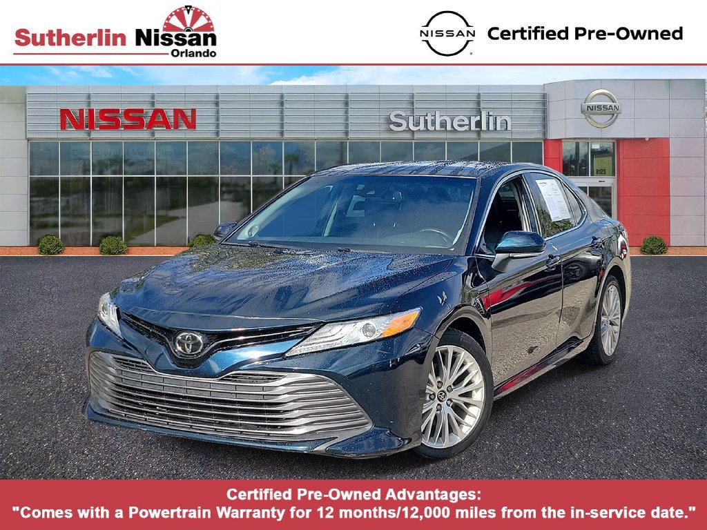 Used 2020 Toyota Camry XLE w/ Navigation Package FWD image 1