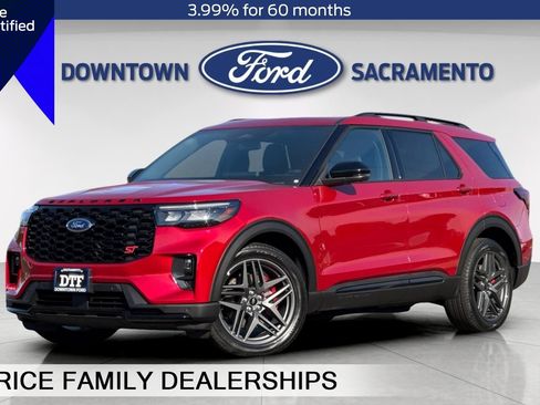 Certified 2025 Ford Explorer ST w/ Sun And Sound Package AWD/4WD image 1