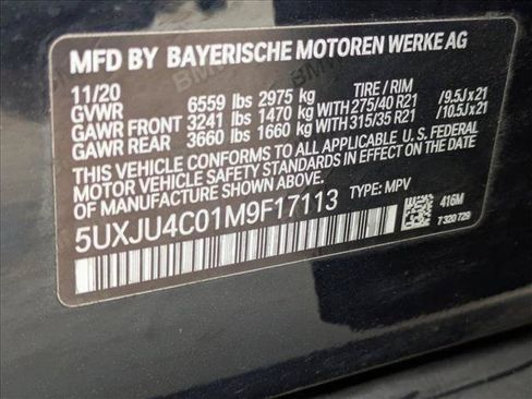Used 2021 BMW X5 M50i AWD/4WD image 16