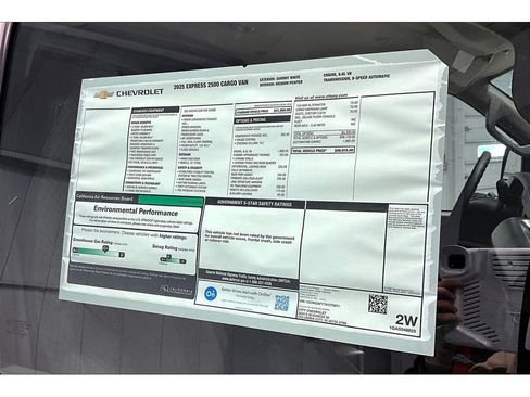 New 2025 Chevrolet Express 2500 image 14
