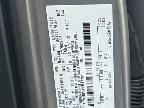 Used 2023 Ford F150 Limited image 29