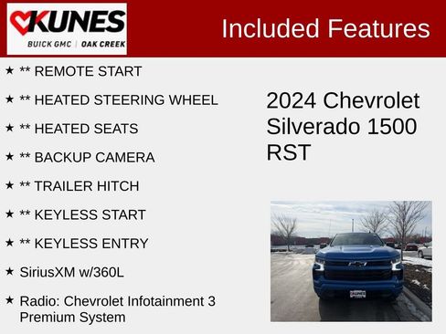 Used 2024 Chevrolet Silverado 1500 RST image 2
