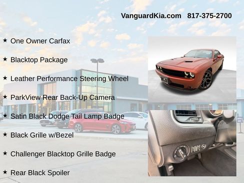 Used 2021 Dodge Challenger SXT w/ Blacktop Package image 6