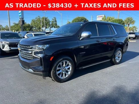 Used 2021 Chevrolet Tahoe Premier w/ Premium Package RWD image 3