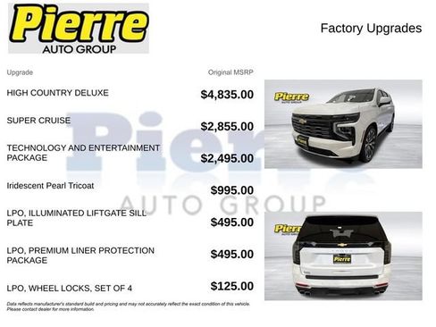 Used 2025 Chevrolet Tahoe High Country AWD/4WD image 13