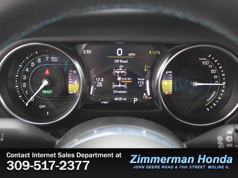 Used 2023 Jeep Wrangler Unlimited Rubicon 4xe w/ Cold Weather Group AWD/4WD image 10
