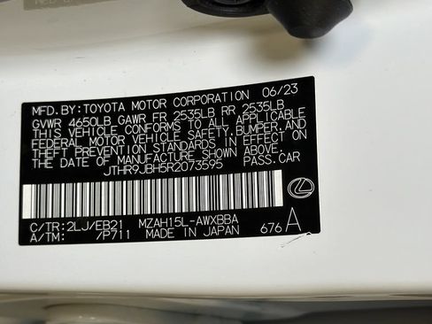 Certified 2024 Lexus UX 250h F Sport AWD/4WD image 36