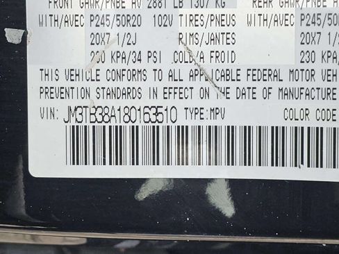 Used 2008 MAZDA CX-9 Grand Touring w/ Grand Touring Assistance Pkg image 10