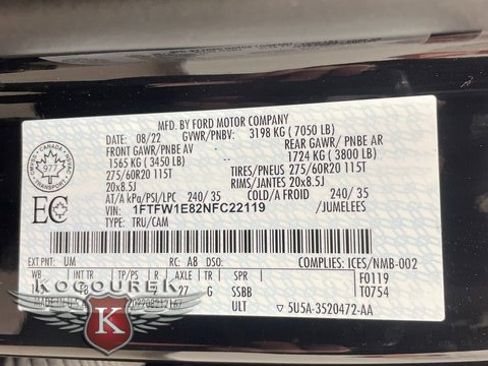 Used 2022 Ford F150 XLT w/ Equipment Group 301A Mid image 26