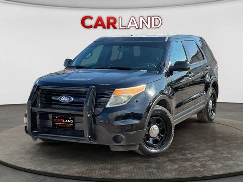 Used 2014 Ford Explorer 4WD Police Interceptor w/ 2-tone Vinyl Package #1 image 2