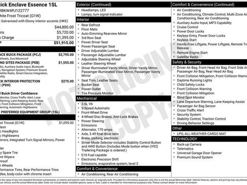 Used 2023 Buick Enclave Essence w/ Experience Buick Package FWD image 9