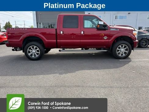 Used 2013 Ford F350 Platinum w/ FX4 Off Road Pkg AWD/4WD image 3
