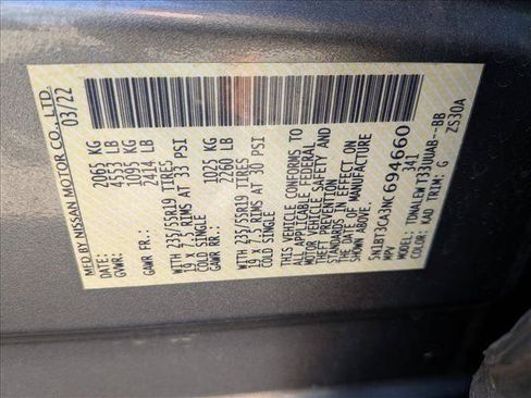 Used 2022 Nissan Rogue SL w/ SL Premium Package FWD image 25