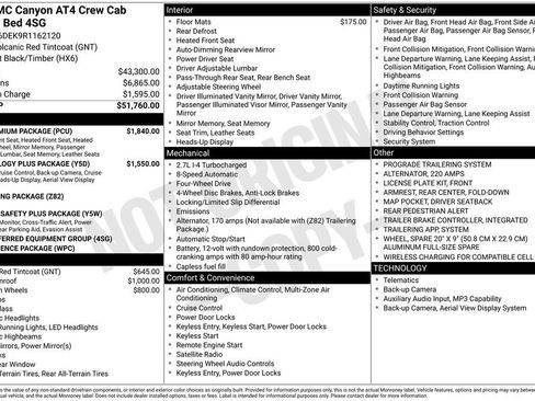 Used 2024 GMC Canyon AT4 w/ AT4 Premium Package AWD/4WD image 6