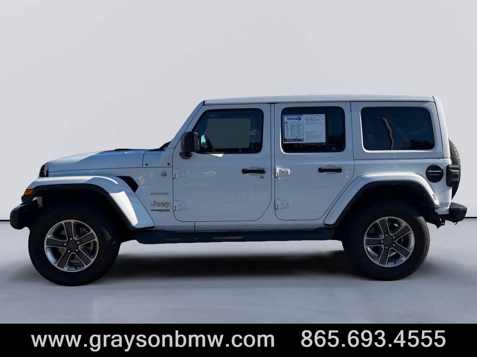 Used 2021 Jeep Wrangler Unlimited Sahara AWD/4WD image 6