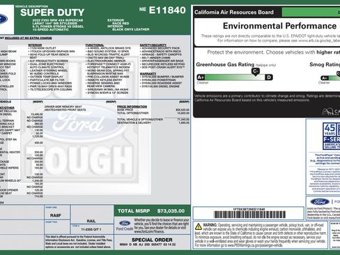 Used 2022 Ford F350 Lariat w/ Chrome Package image 6