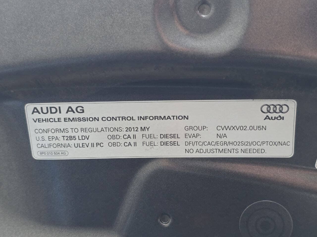 Used 2012 Audi A3 TDI Premium Plus FWD image 49