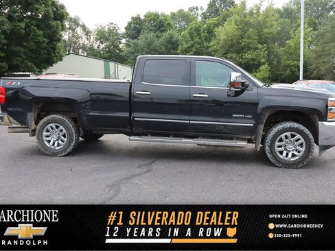 Used 2019 Chevrolet Silverado 3500 LTZ w/ Duramax Plus Package AWD/4WD image 1