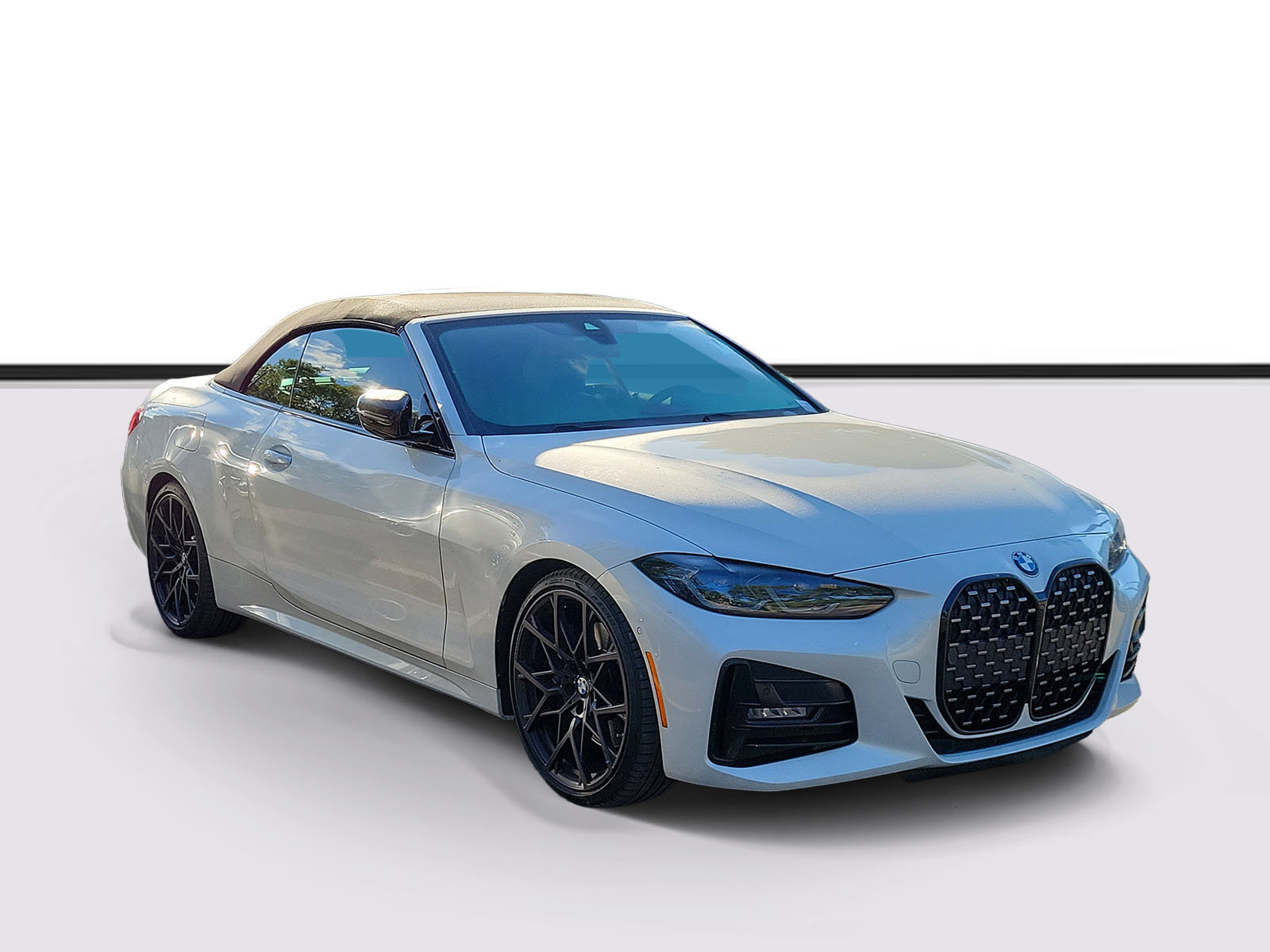 Certified 2023 BMW 430i Convertible w/ M Sport Package RWD image 1