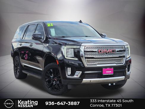 Used 2021 GMC Yukon SLT w/ Rear Media and Nav Package AWD/4WD image 3
