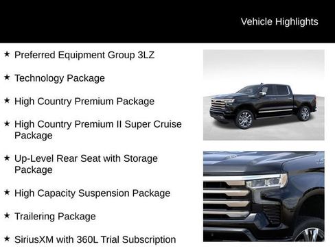 New 2026 Chevrolet Silverado 1500 High Country image 17