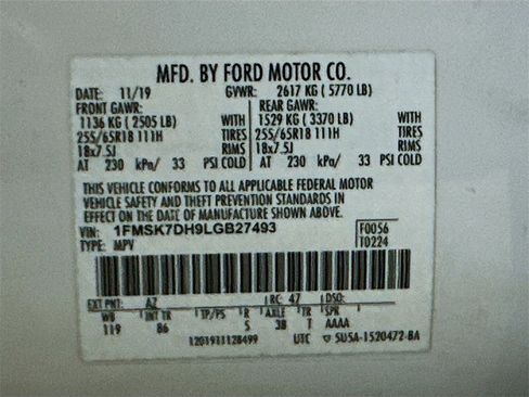 Used 2020 Ford Explorer XLT image 38