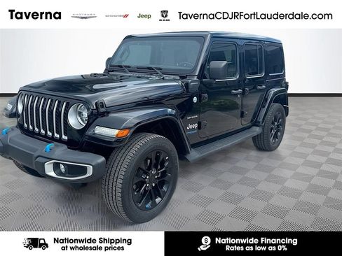 Used 2022 Jeep Wrangler Unlimited Sahara w/ Safety Group AWD/4WD image 1