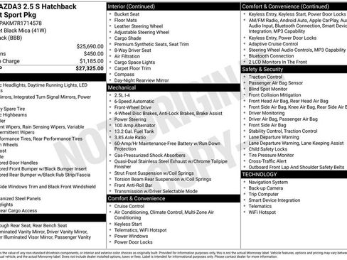 Used 2024 MAZDA MAZDA3 s image 33