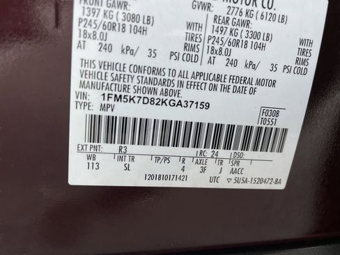 Used 2019 Ford Explorer XLT w/ Equipment Group 202A FWD image 35