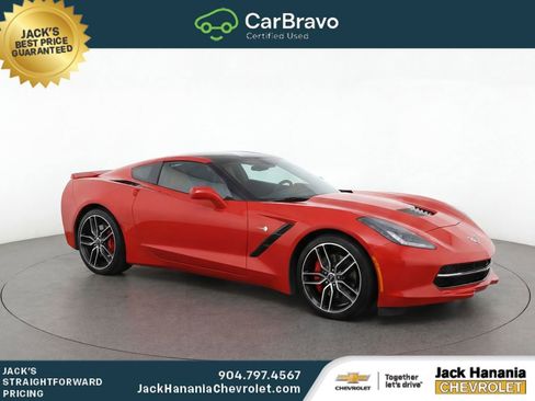 Used 2016 Chevrolet Corvette Stingray Coupe w/ 3LT Preferred Equipment Group RWD image 1
