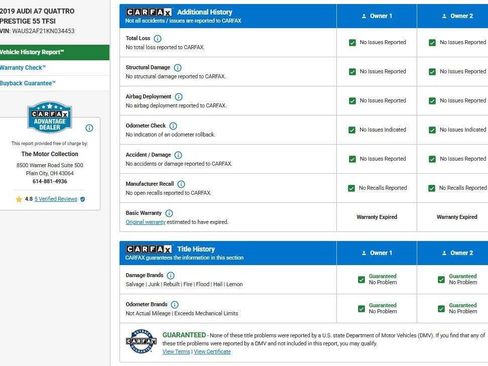 Used 2019 Audi A7 3.0T Prestige image 16