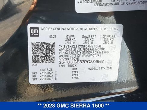 Used 2023 GMC Sierra 1500 Denali w/ Denali Reserve Package AWD/4WD image 27