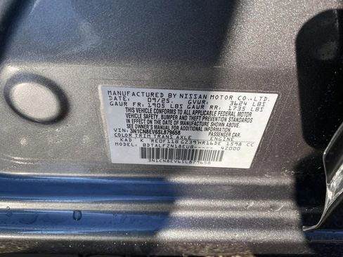 New 2025 Nissan Versa SV w/ Trunk Package image 38